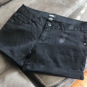 Black shorts never worn - actually size 5